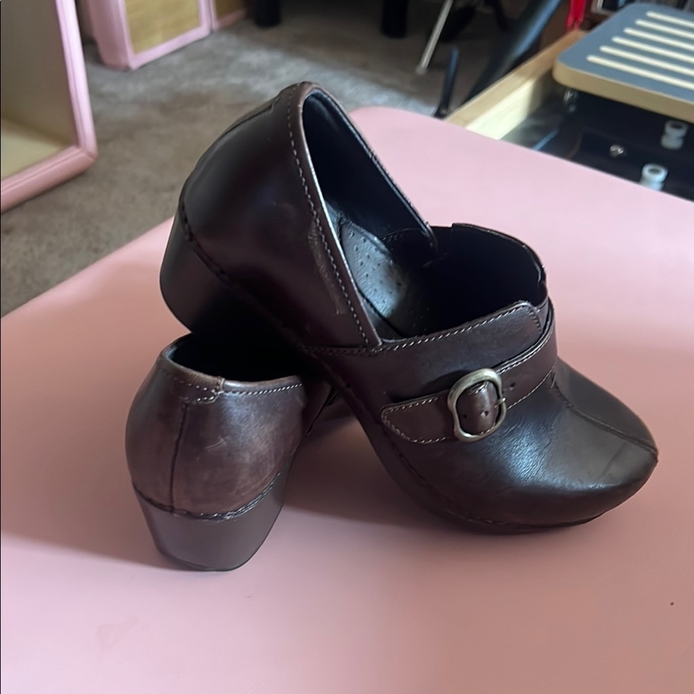 Brown Leather Women's Shoes
